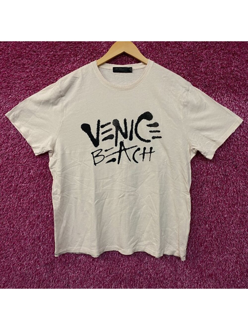 Junk Food Clothing "Venice Beach" Vintage Style Women's Graphic Tee XL